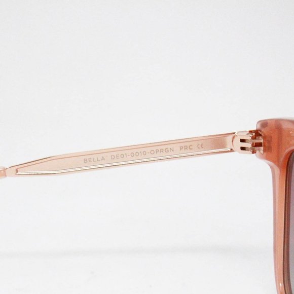DIFF #38000 Dusty Pink Bella Square Frame Sunglasses main image 5